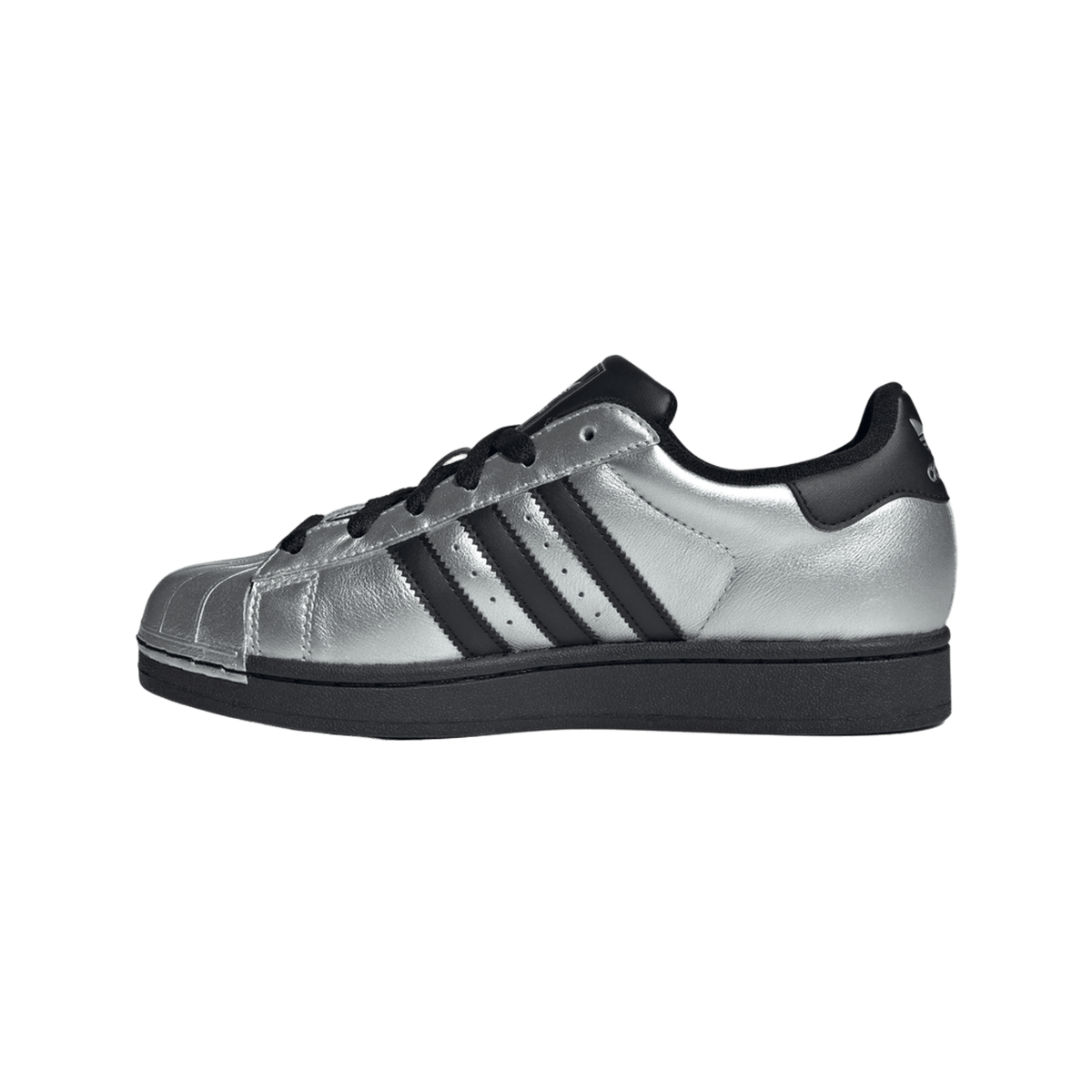 adidas Superstar II Silver Metallic Black (Women's)