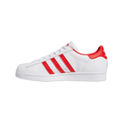 adidas Superstar Cloud White Vivid Red