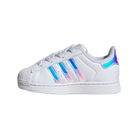 adidas Superstar II Comfort Closure White Iridescent Stripes (TD)