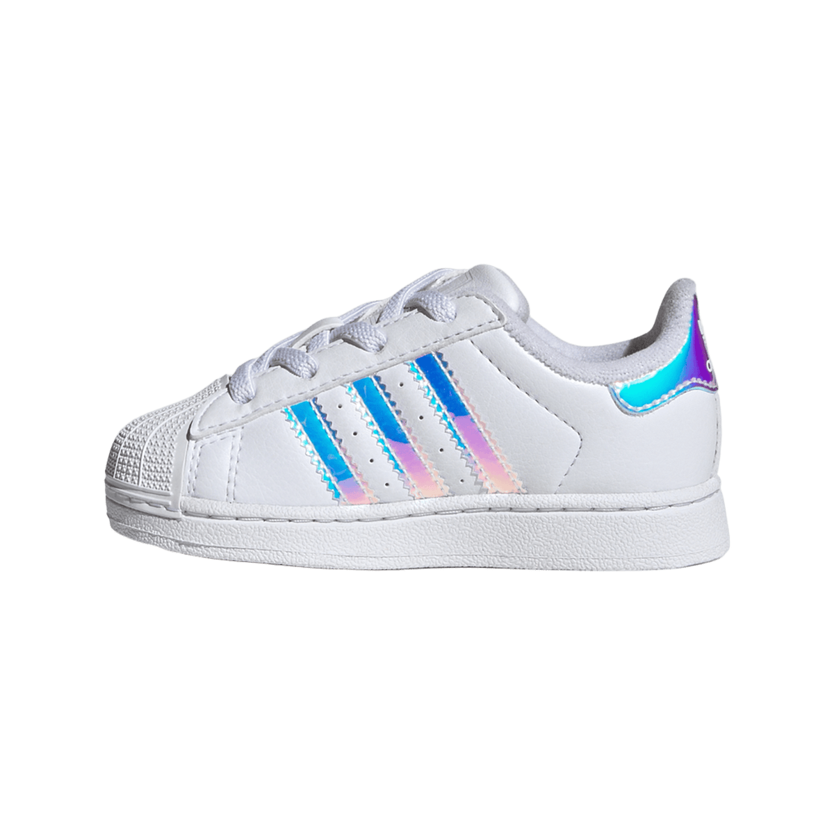 adidas Superstar II Comfort Closure White Iridescent Stripes (TD)