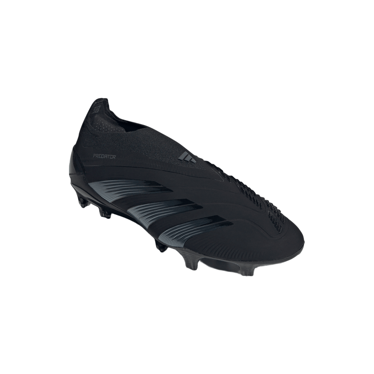 adidas Predator 24 Elite Laceless FG Core Black Carbon