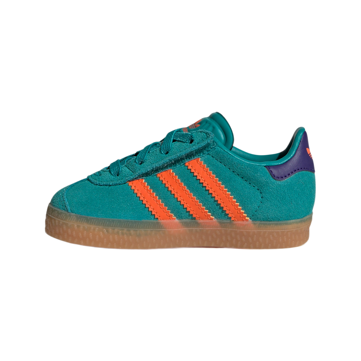 adidas Gazelle Comfort Closure Pure Teal Impact Orange Collegiate Purple (TD)