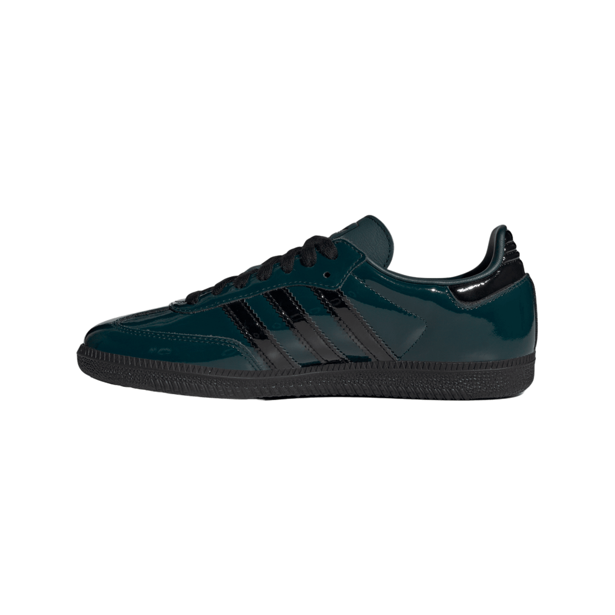adidas Samba OG Aurora Ivy Black Patent (Women's)