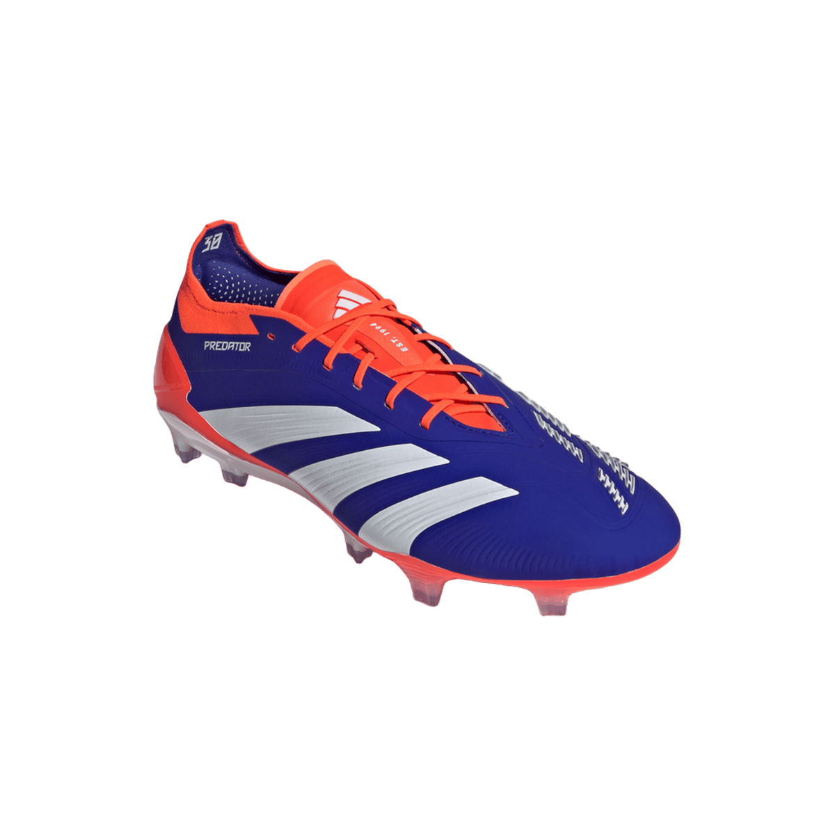 adidas Predator Elite FG Lucid Blue Cloud White Solar Red