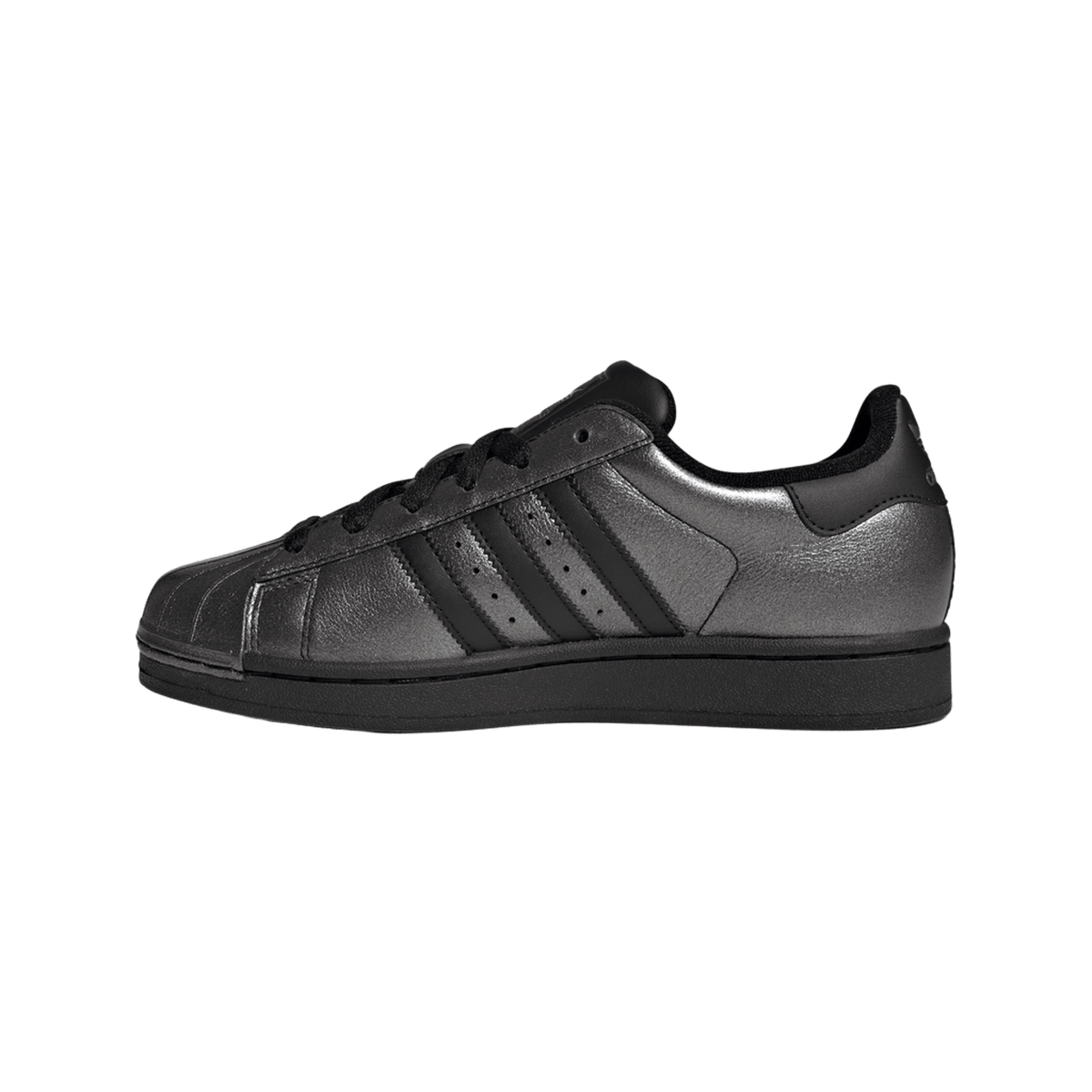 adidas Superstar II Black Iron Metallic (Women's)