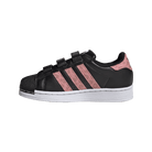adidas Superstar Comfort Closure Core Black Gold Metallic (PS)