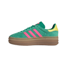 adidas Gazelle Bold Court Green Lucid Pink (Women's)
