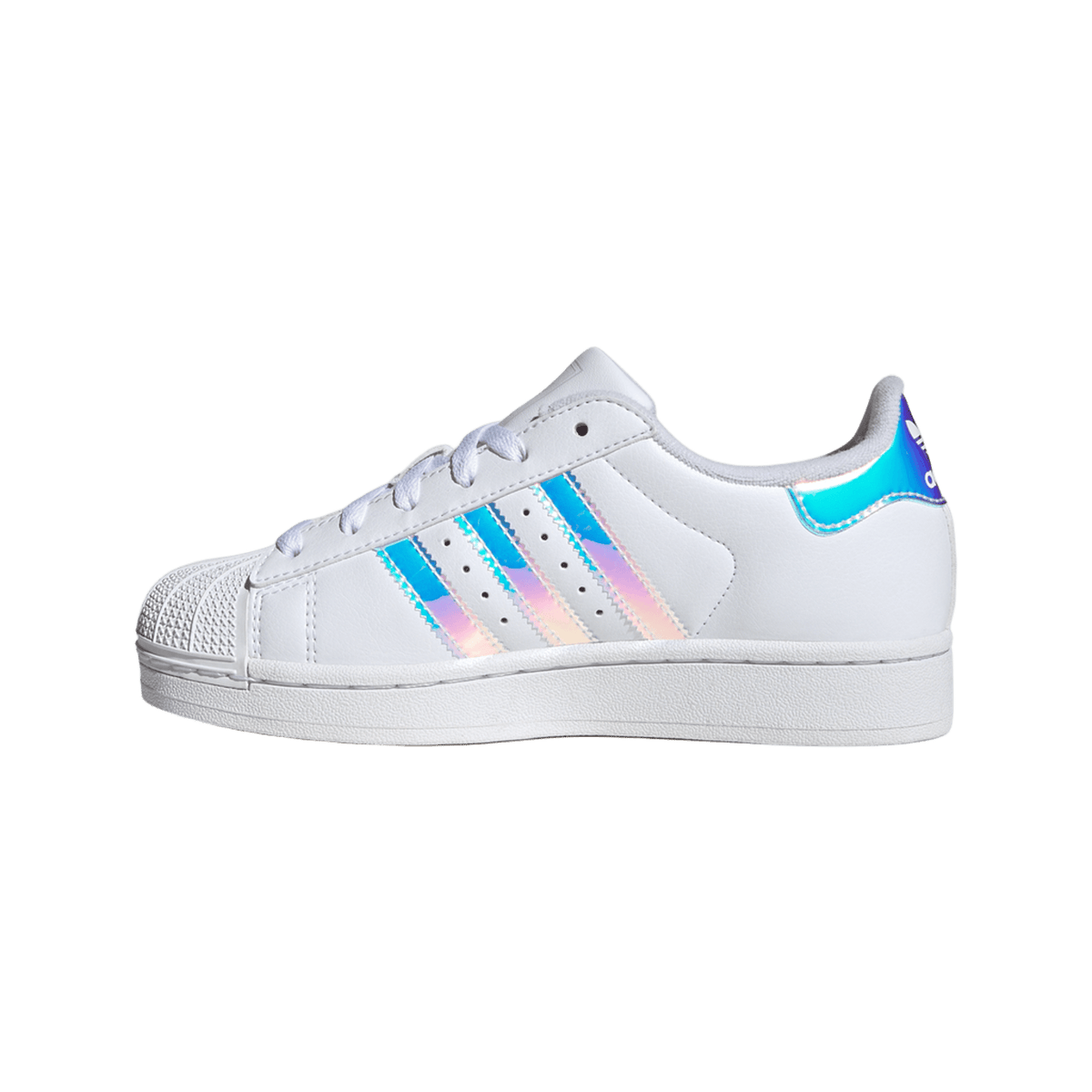 adidas Superstar II White Iridescent Stripes (GS)