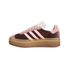 adidas Gazelle Bold Shadow Brown Warm Clay Glow Pink (Women's)