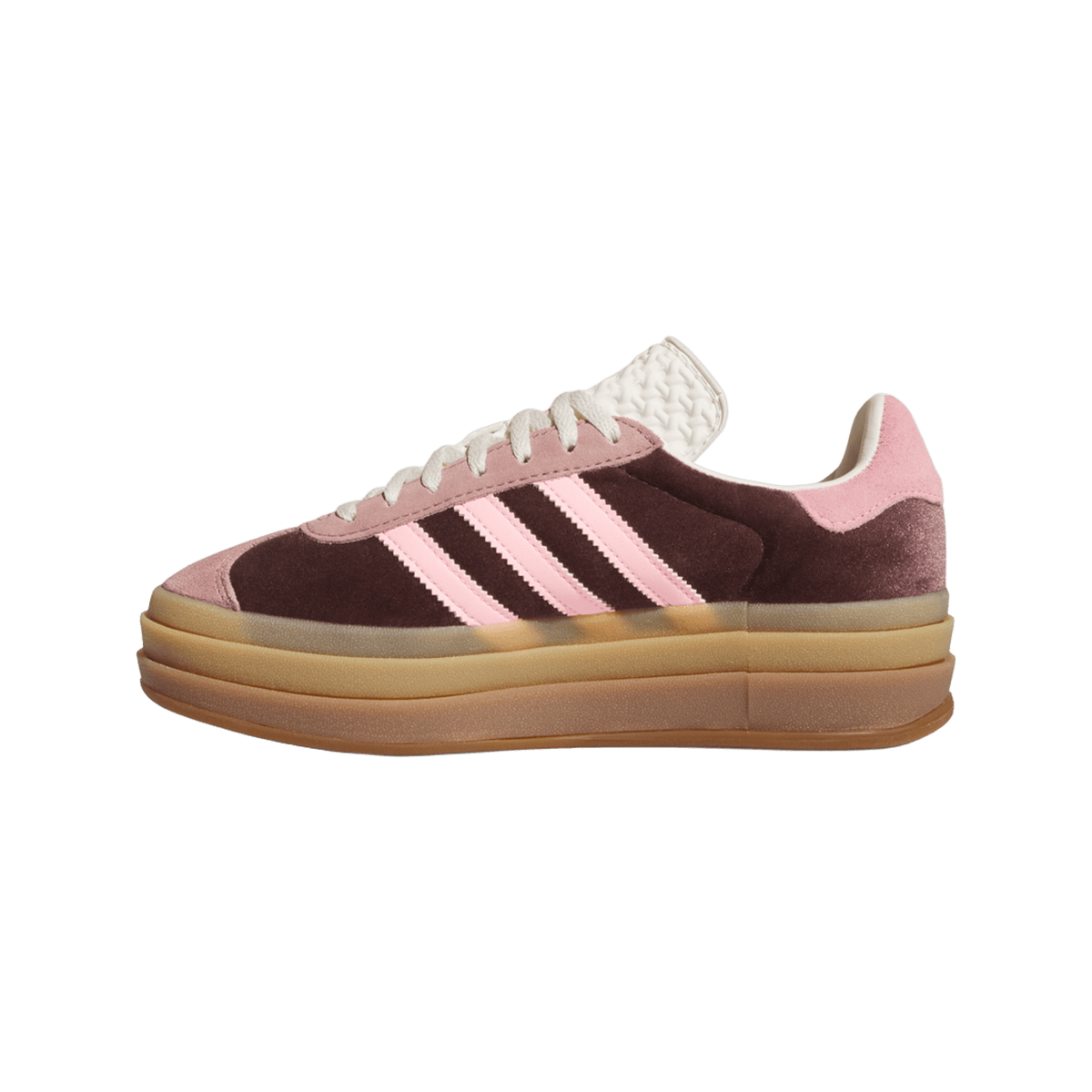 adidas Gazelle Bold Shadow Brown Warm Clay Glow Pink (Women's)