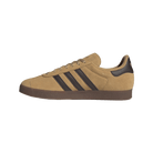 adidas Gazelle Golden Beige Dark Brown Gold Metallic