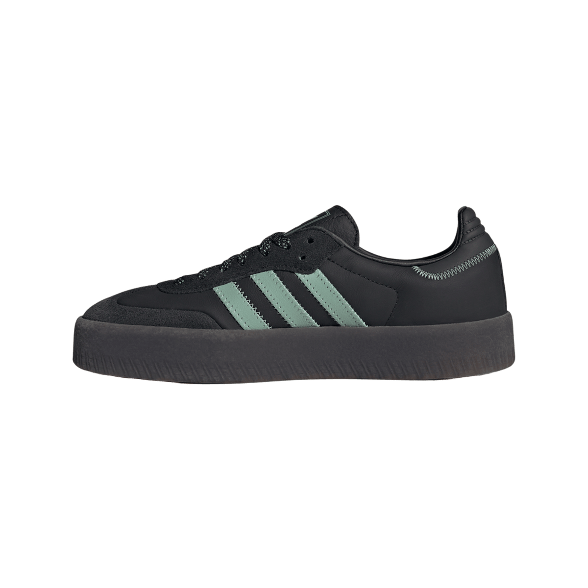 adidas Sambae Core Black Haze Green (Women's)