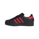 adidas Superstar II Black Scarlet