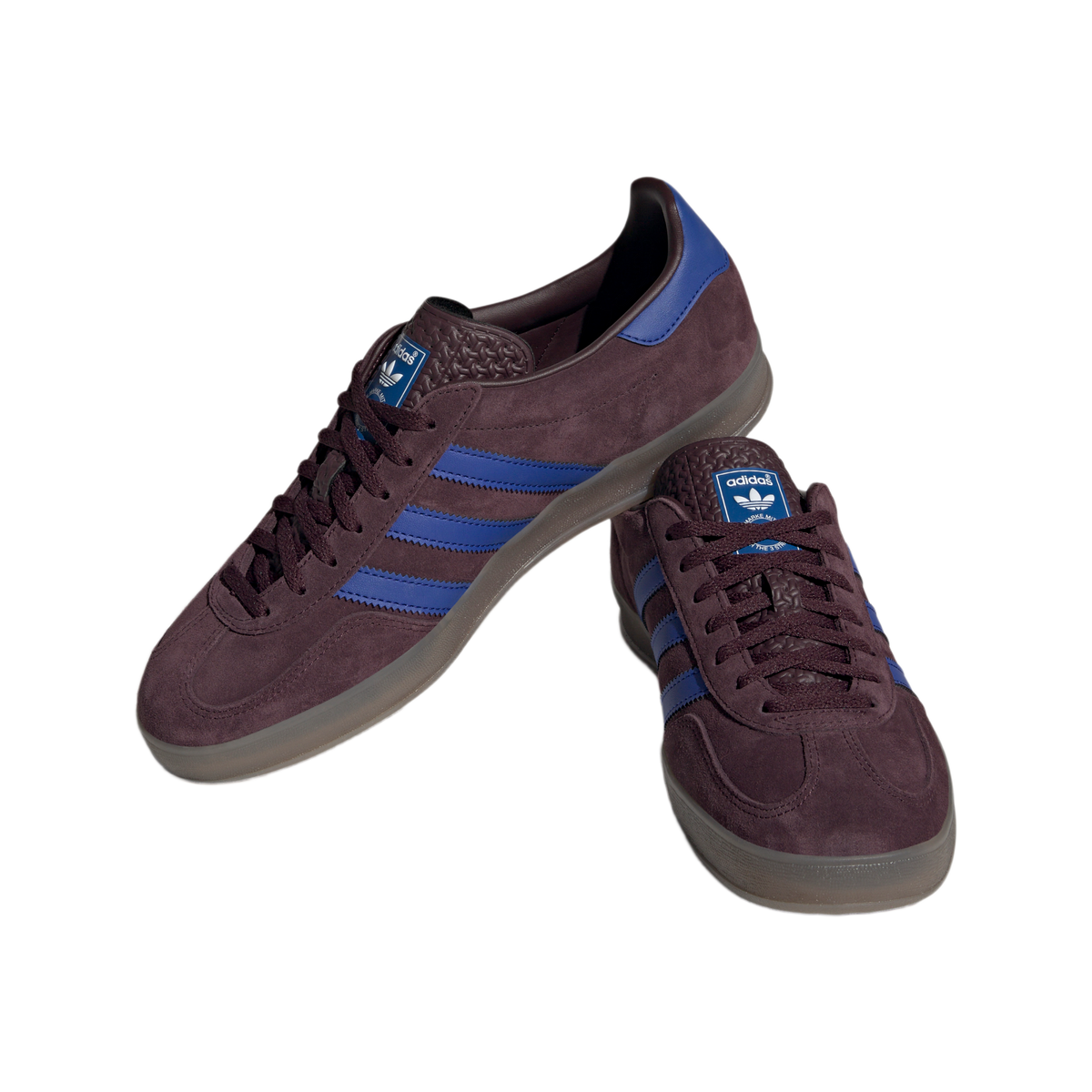 adidas Gazelle Indoor Shadow Maroon Semi Lucid Blue