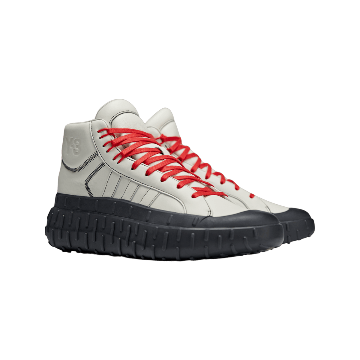 adidas Y-3 GR.1P High Off White Lush Red