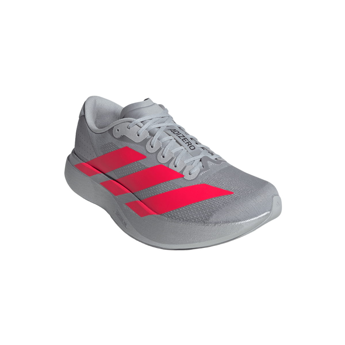 adidas Adizero Evo SL Silver Metallic Lucid Red