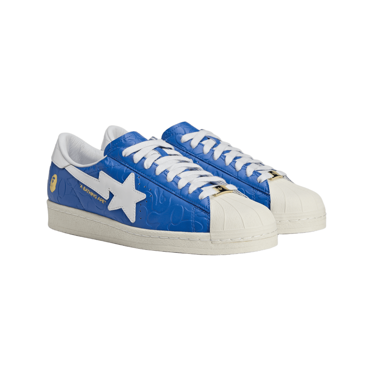 adidas Superstar Vintage Bape Blue White
