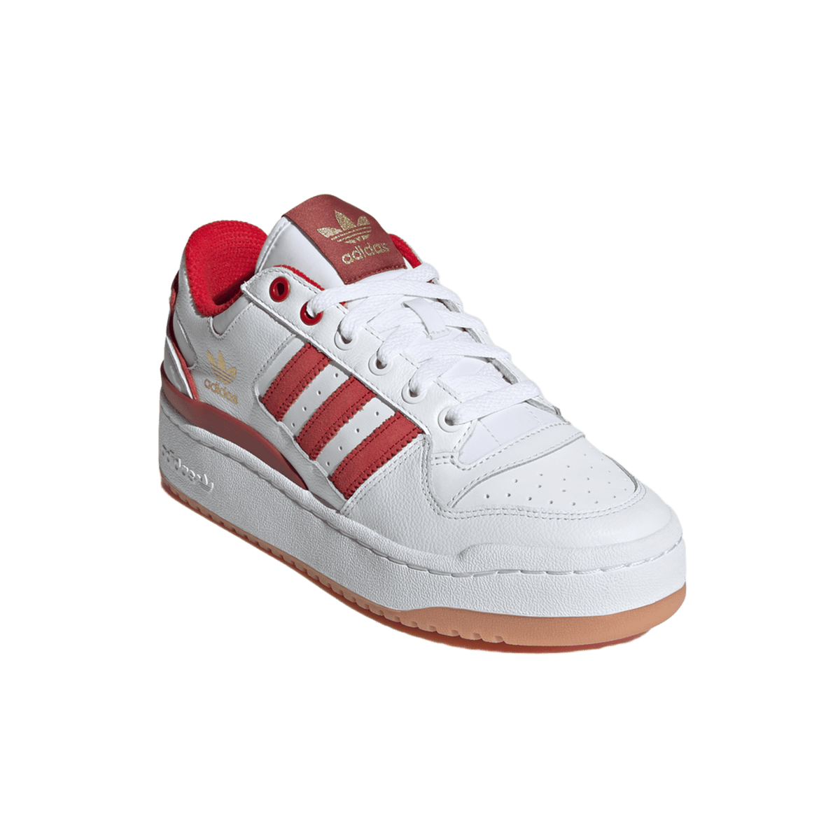 adidas Forum Bold White Better Scarlet Preloved Ruby (Women's)