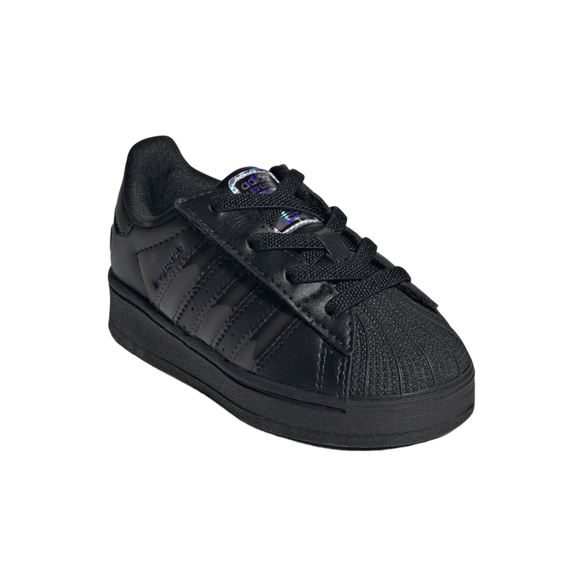 adidas Superstar LED Lights Comfort Closure Core Black Preloved Violet (TD)