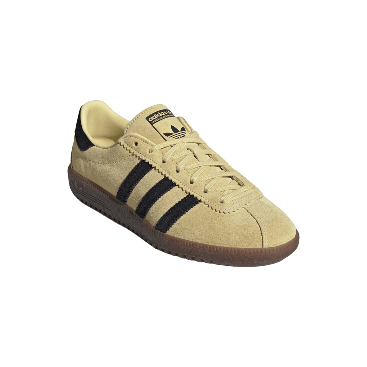 adidas Bermuda Powder Yellow Black (Women's)