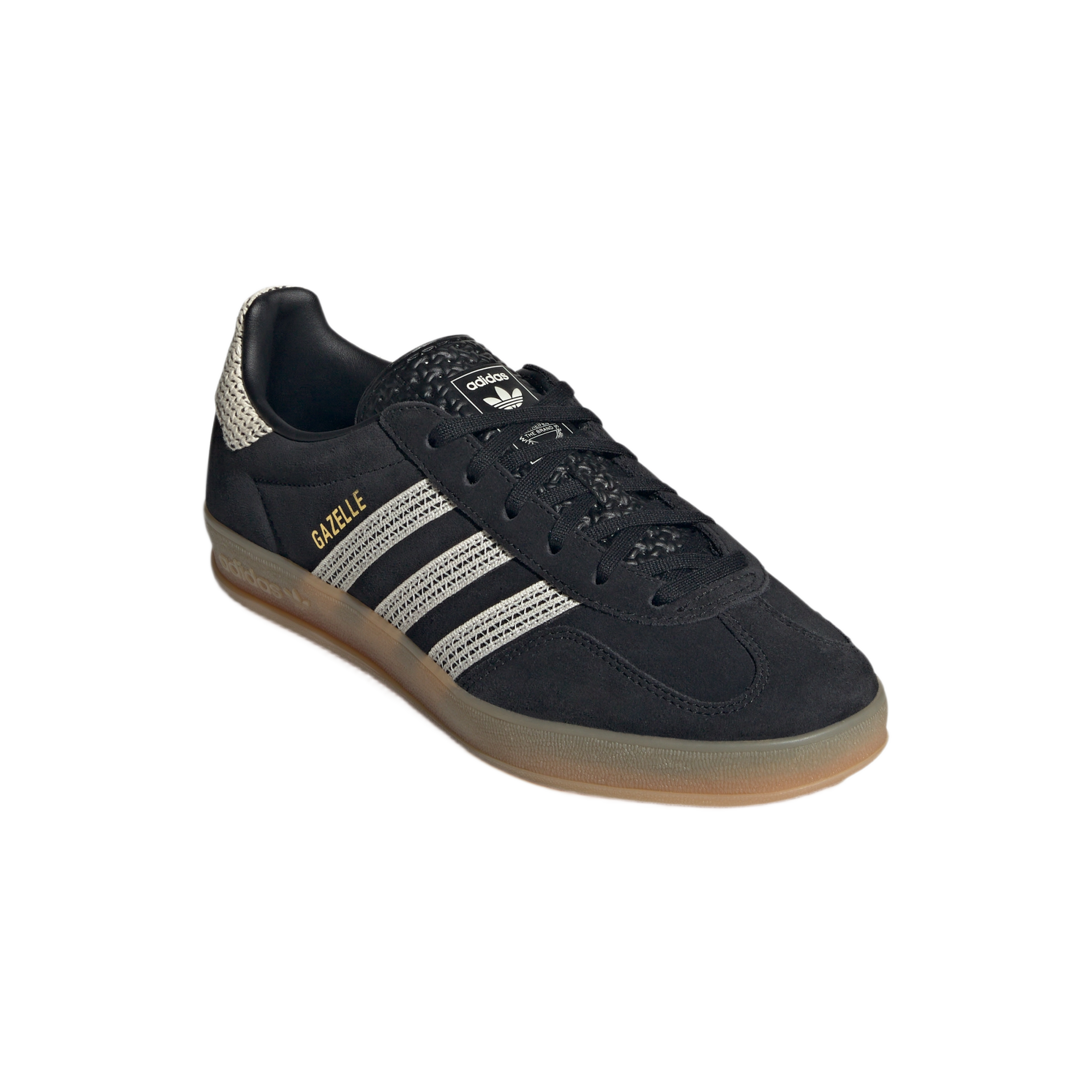 adidas Gazelle Indoor Core Black Wonder White (Women's)