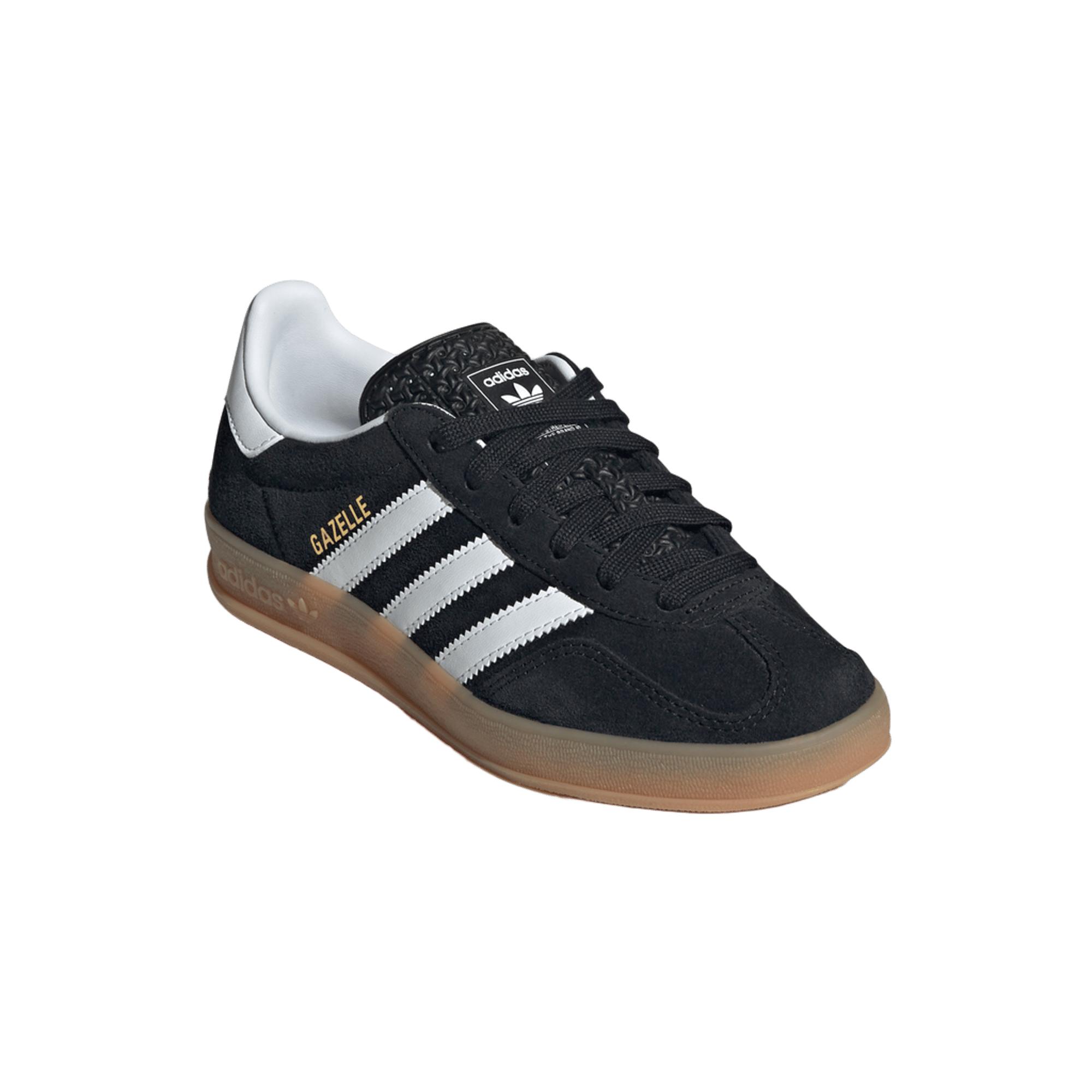 adidas Gazelle Indoor Core Black Cloud White Gum (GS)