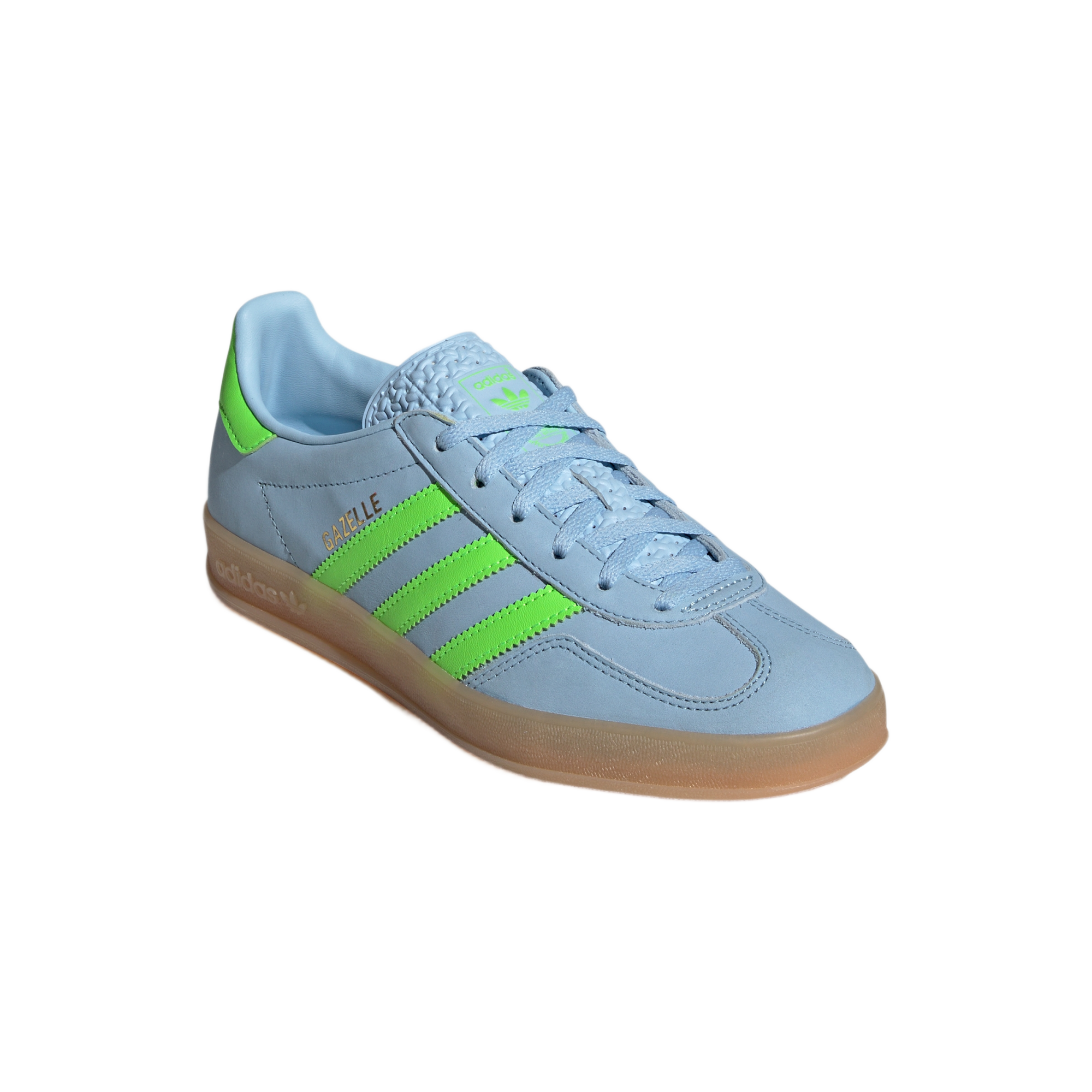 adidas Gazelle Indoor Clear Sky Solar Green (Women's)