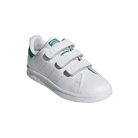 adidas Stan Smith Comfort Closure Cloud White Green (PS)