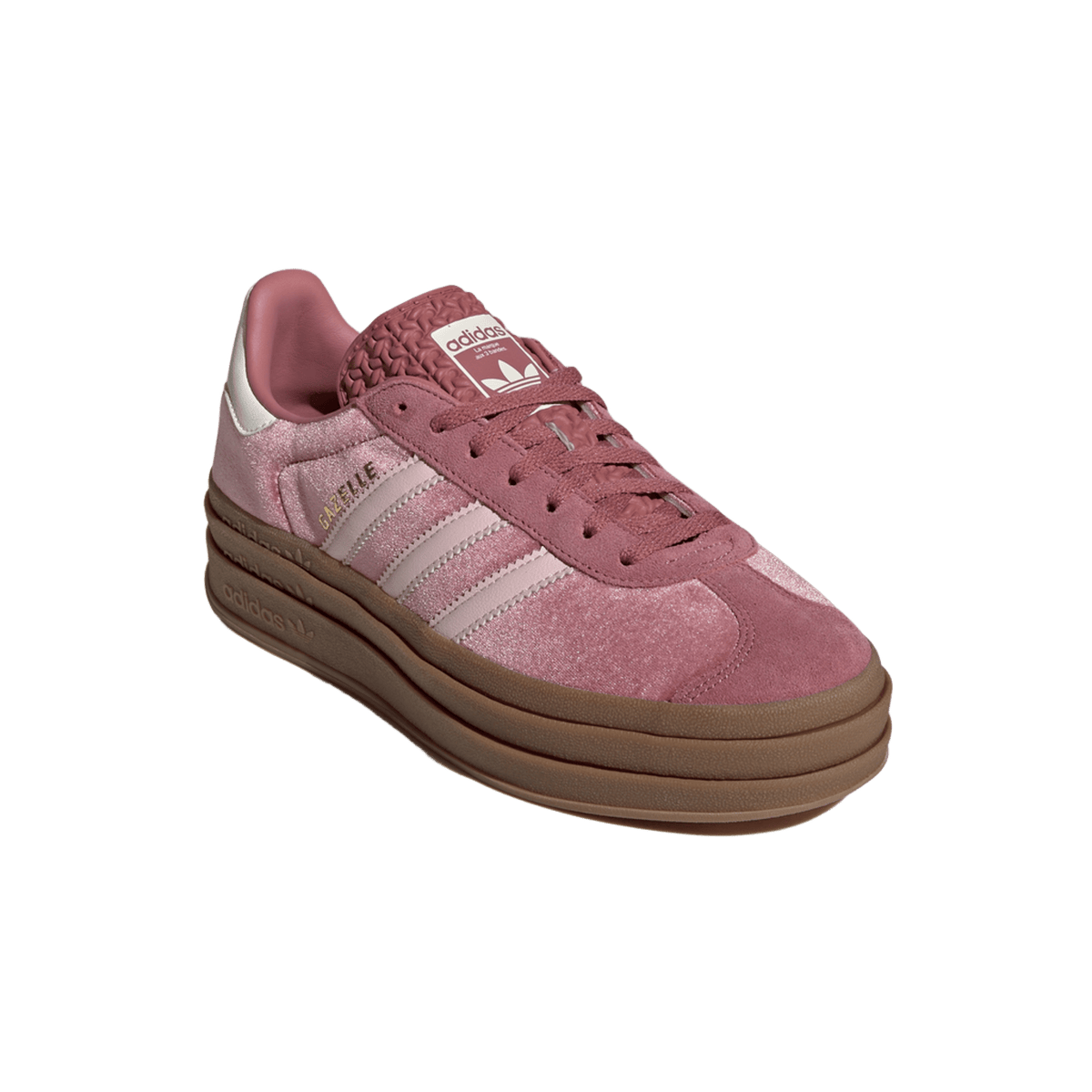 adidas Gazelle Bold Sandy Pink Velvet (Women's)