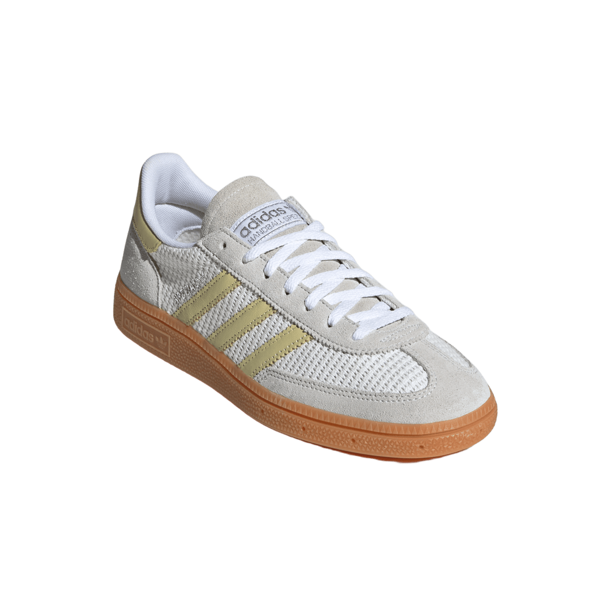 adidas Handball Spezial White Powder Yellow (Women's)