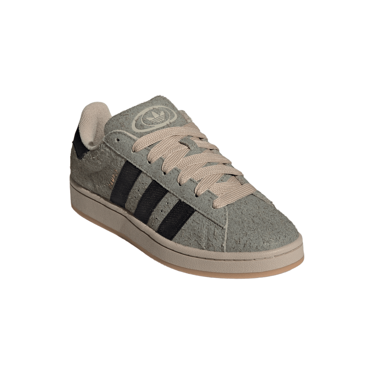 adidas Campus 00s Silver Pebble Black Stone Khaki