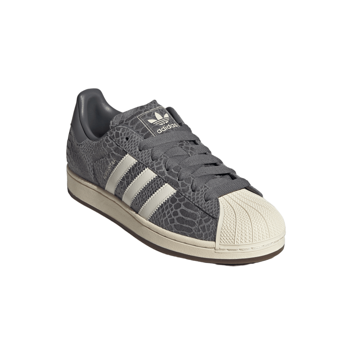 adidas Superstar II Grey Croc Cream White