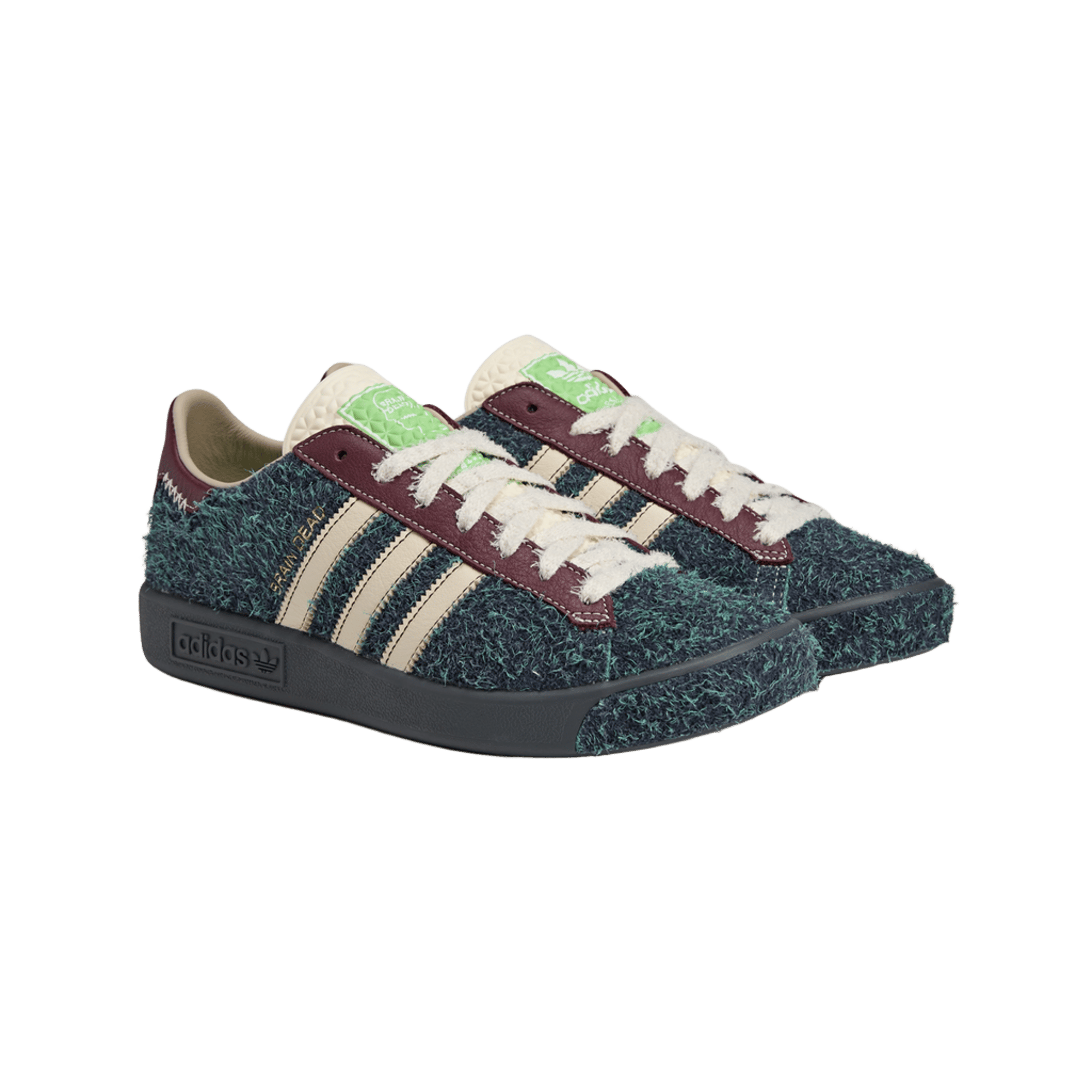 adidas Forest Hills Brain Dead Green Violet Tone