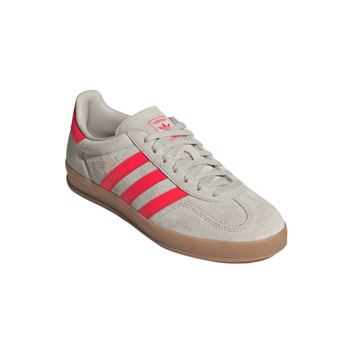 adidas Gazelle Indoor Beige Lucid Red