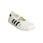 adidas Superstar Square Toe Ballet JENNIE Off White Black (Women's)