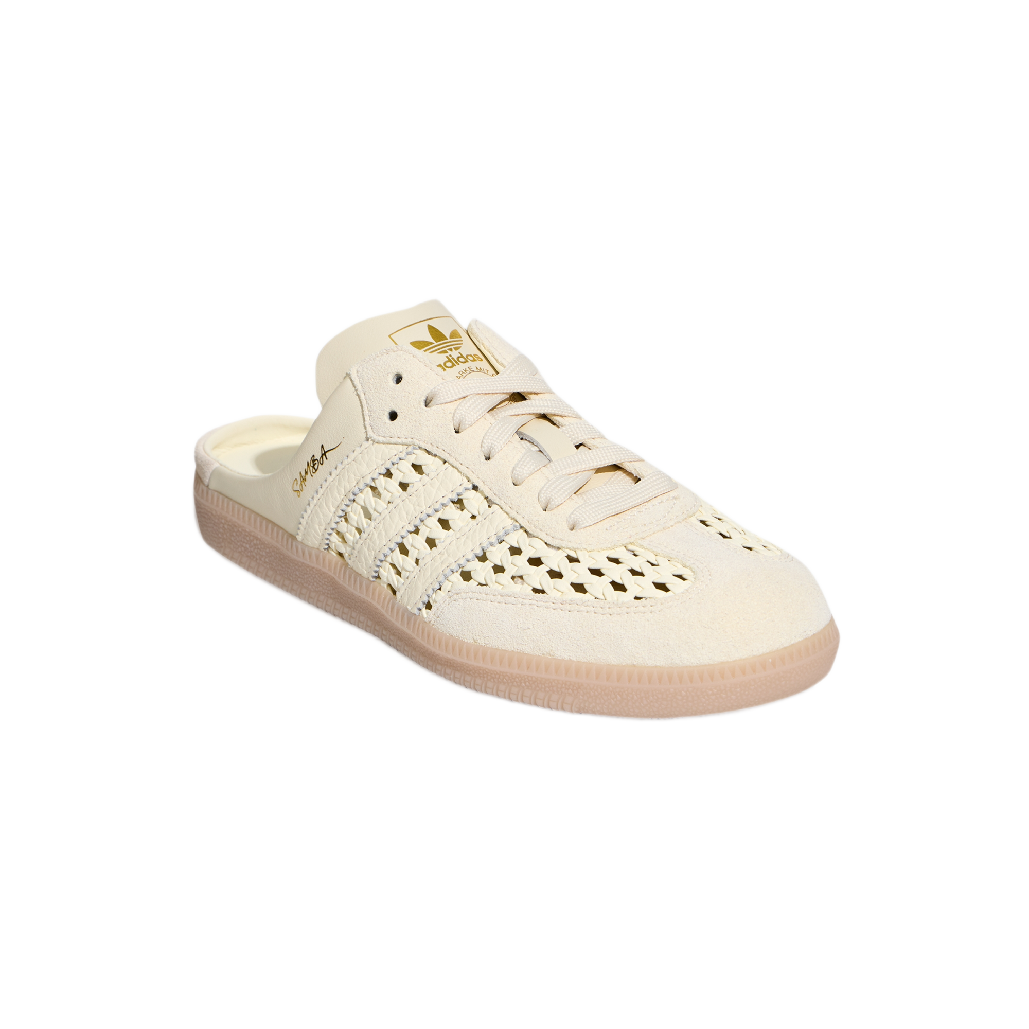 adidas Samba Mule Woven Basketweave Cream White (Women's)