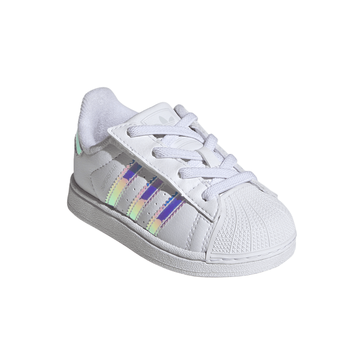 adidas Superstar II Comfort Closure White Iridescent Stripes (TD)