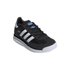 adidas SL 72 RS Elastic Laces Core Black Cloud White Blue (PS)