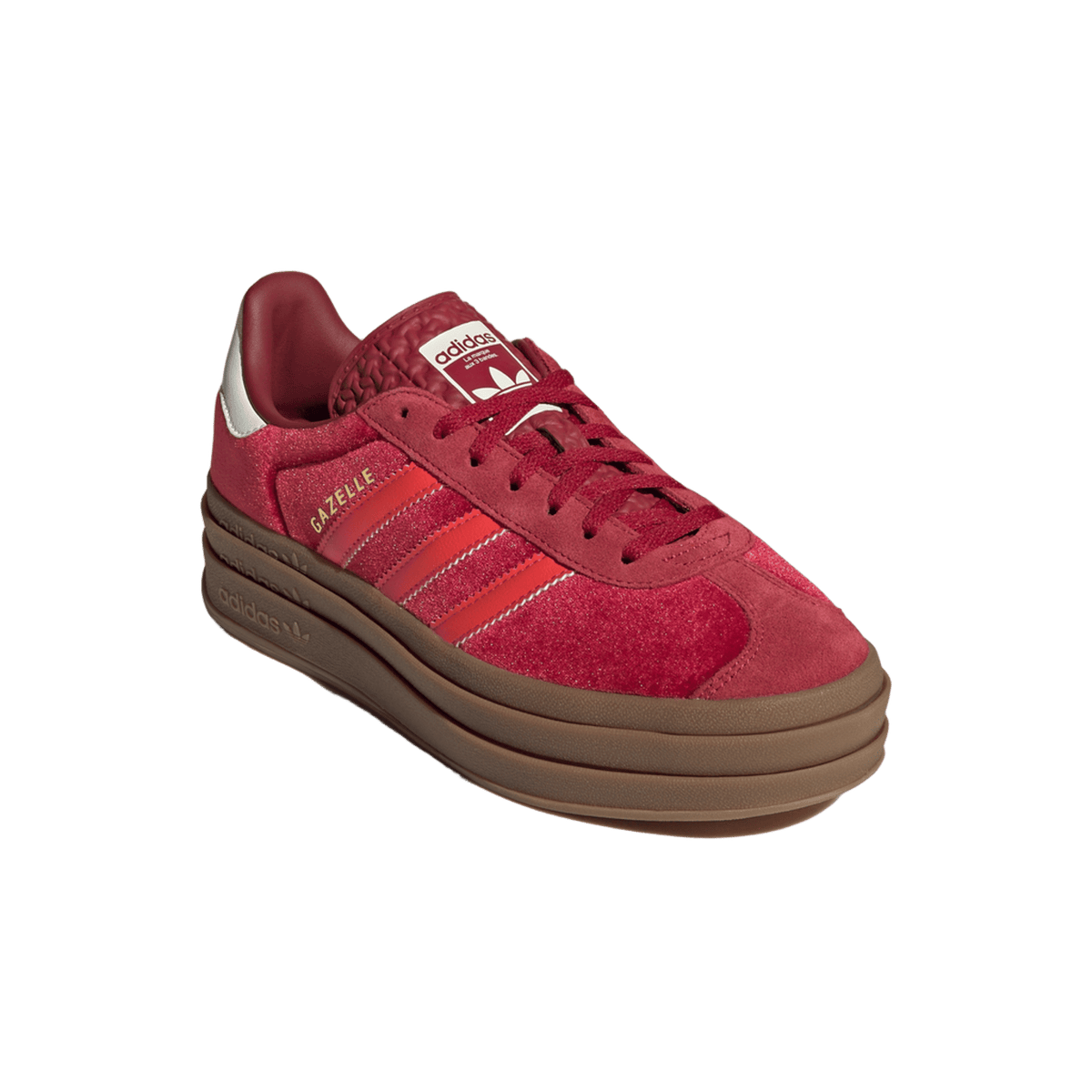 adidas Gazelle Bold Bright Red Velvet (Women's)