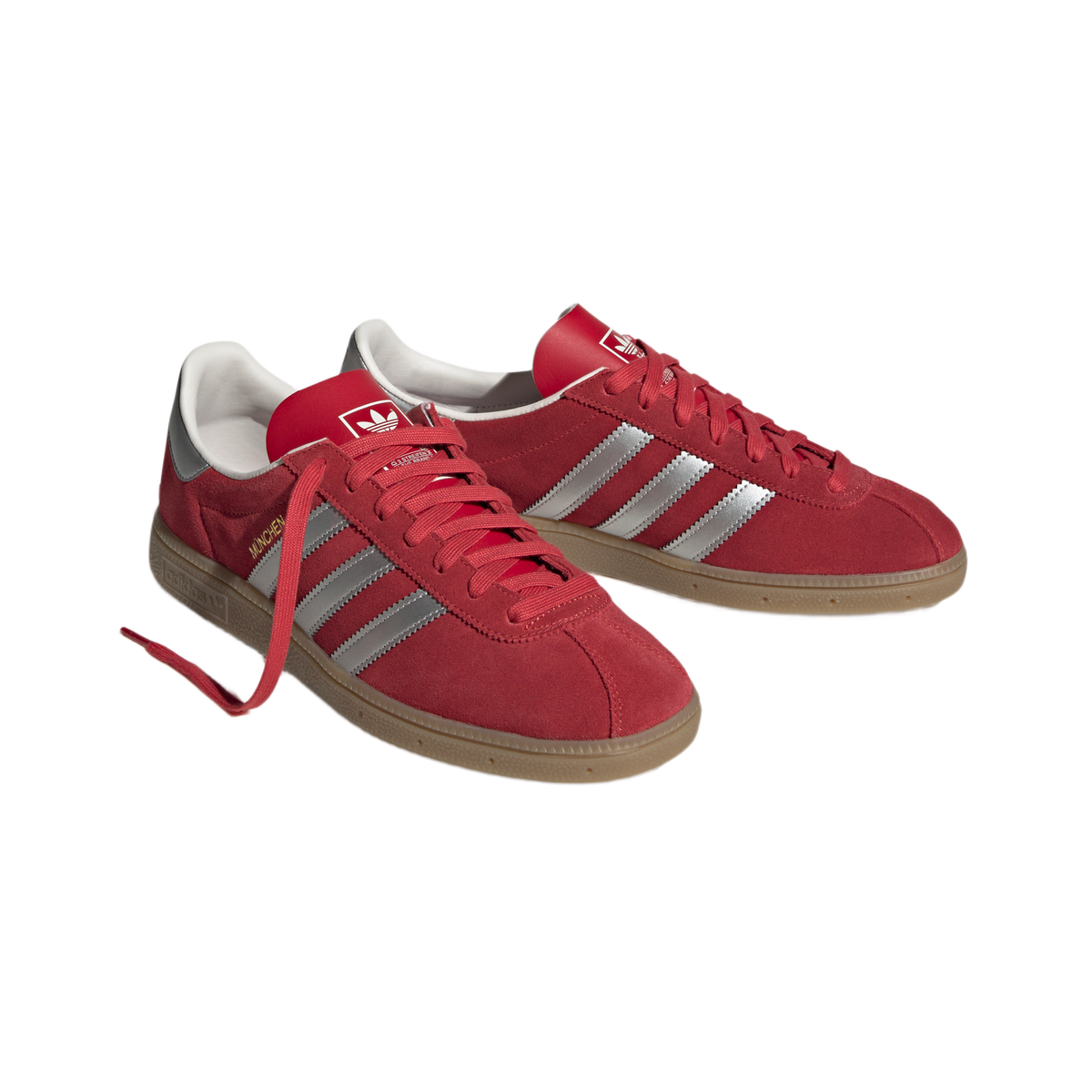 adidas Munchen Scarlet Matte Silver Gum