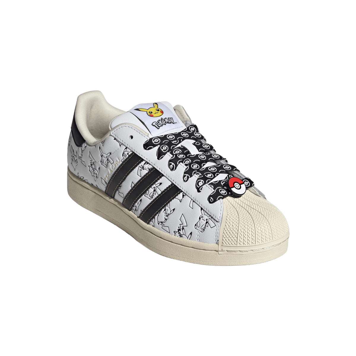 adidas Superstar Pokémon Pikachu White