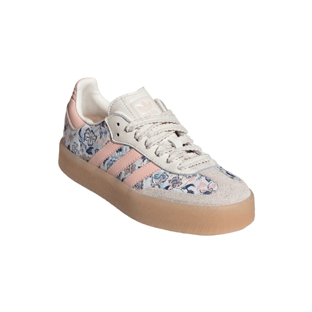 adidas Sambae Liberty London Off White Blush Pink (GS)
