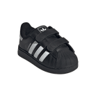 adidas Superstar II Comfort Closure Black Cloud (TD)