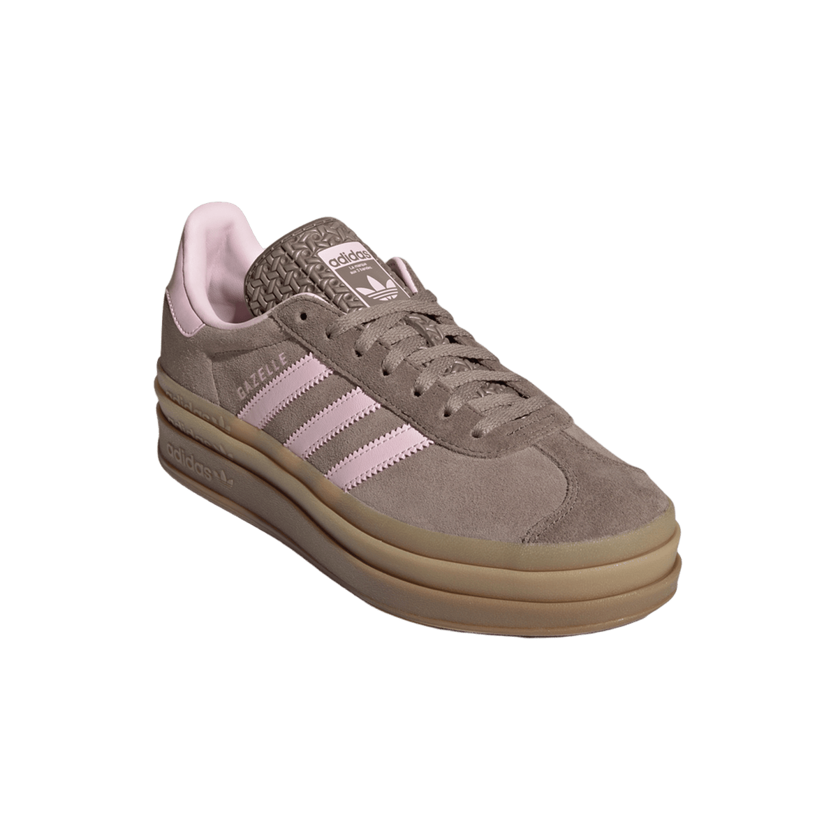 adidas Gazelle Bold Trace Brown Clear Pink (Women's)