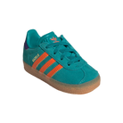 adidas Gazelle Comfort Closure Pure Teal Impact Orange Collegiate Purple (TD)