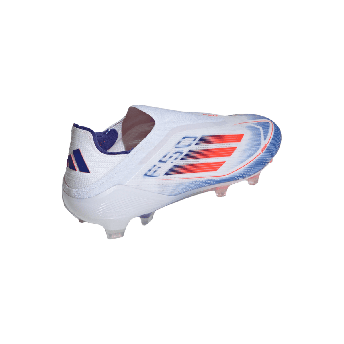 adidas F50 Elite Laceless FG Cloud White Solar Red Lucid Blue