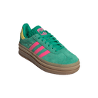 adidas Gazelle Bold Court Green Lucid Pink (Women's)
