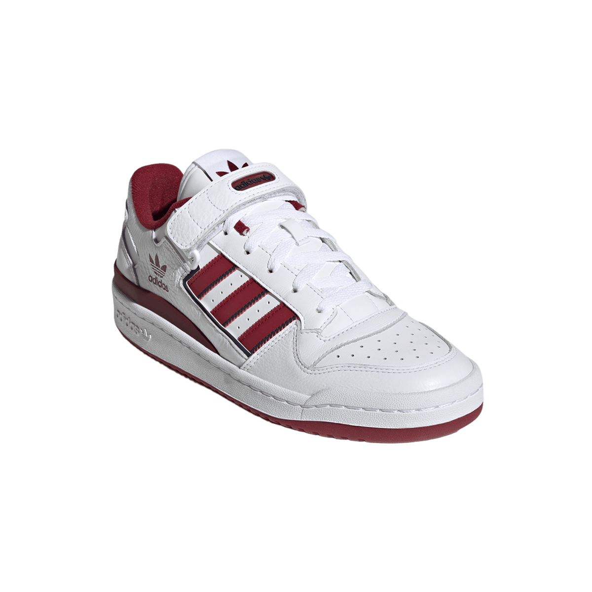 adidas Forum Low Cloud White Collegiate Burgundy Collegiate Navy