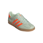 adidas Gazelle Indoor Linen Green Solar Orange (Women's)