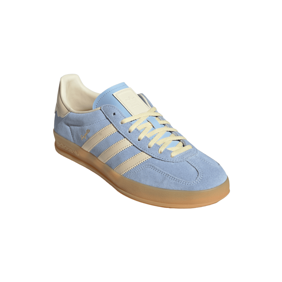adidas Gazelle Indoor Light Blue Yellow Gum